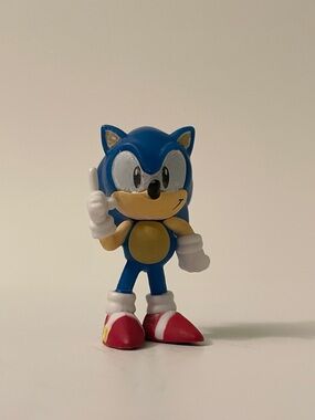 SEGA Sonic the Hedgehog Mini PVC Figure Classic Retro Gaming Collectible Toy